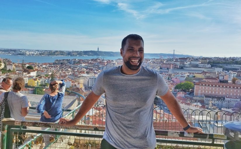 Fabio Gomes estudando na Europa no intercambio com laiob e iscte - lisboa portugal