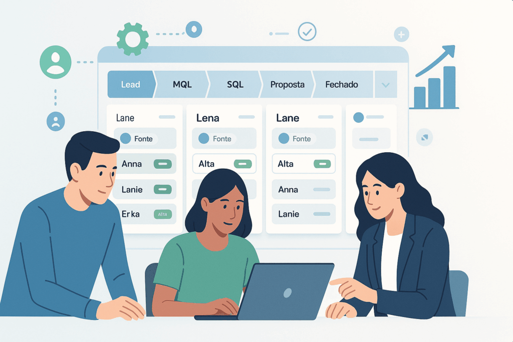 CRM na prática: organizar leads e aumentar vendas
