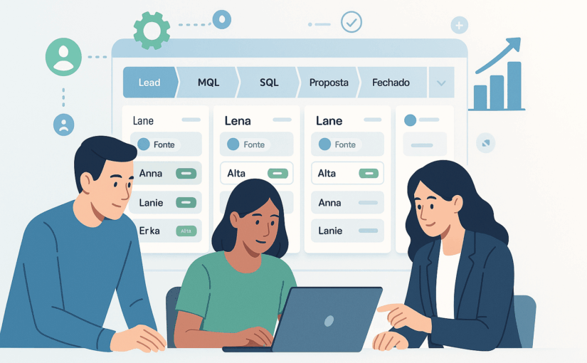 CRM na prática: organizar leads e aumentar vendas