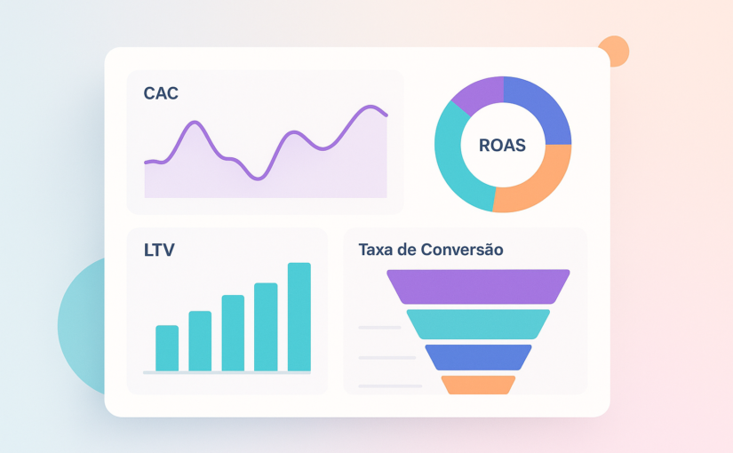 KPIs de marketing digital: métricas essenciais por funil